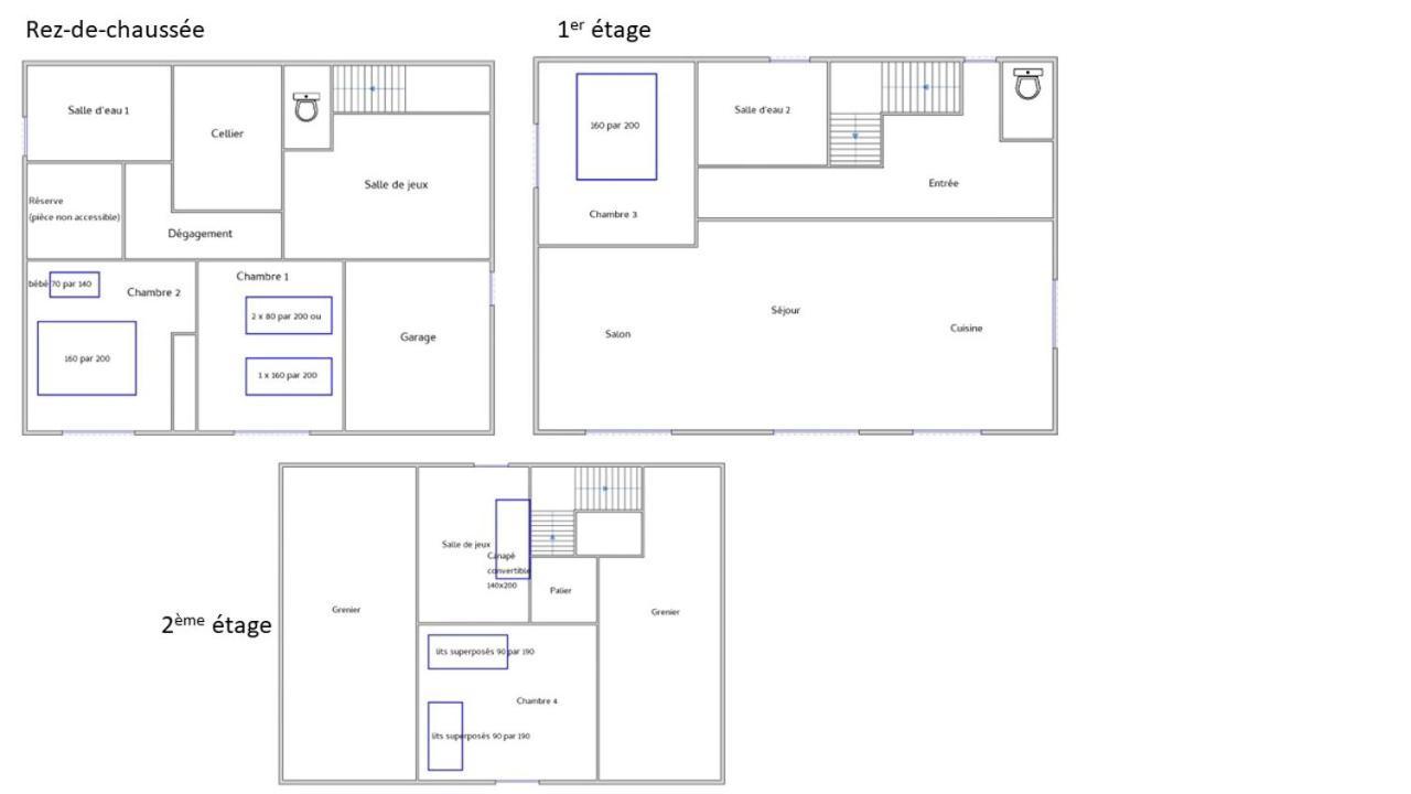 Chalet Le Cedre Bleu 10 P - 10 Min De Gerardmer 勒索里 外观 照片